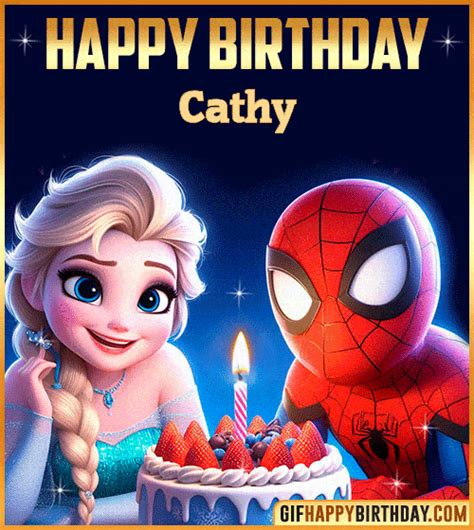 Happy Birthday Cathy GIF Images