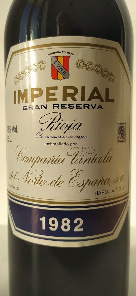 Imperial Compa Ia Vin Cola Del Norte De Espa A Rioja Gran