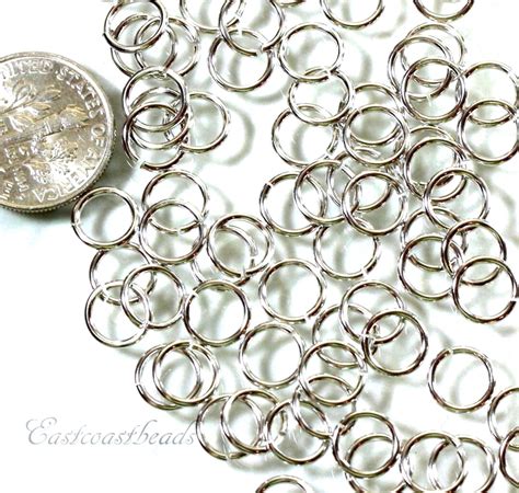 Tierracast Jump Rings 6 Mm 19 Gauge Round Jump Rings Chain Mail