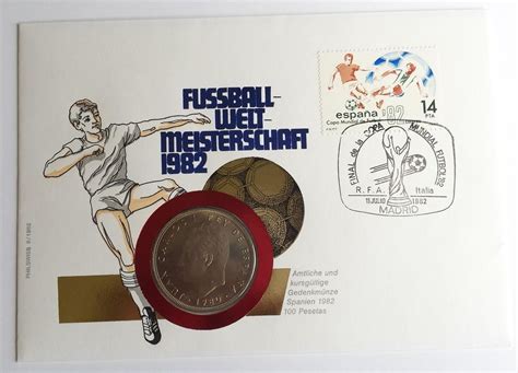 Numisbrief Fussball WM 1982 Kaufen Auf Ricardo