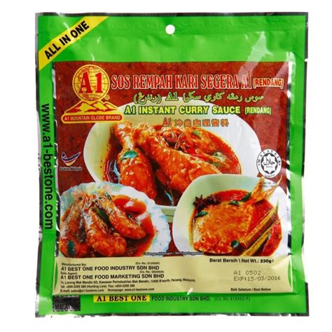 A1 Rendang Curry Paste 230g Lepapa Supermarket Kuching Sarawak