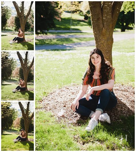 Outdoor Tacoma Senior Portraits With A Studio Add On AHP