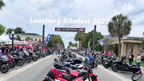 Leesburg Bikefest 2023 Day 2 Main Street TURNS IT UP YouTube