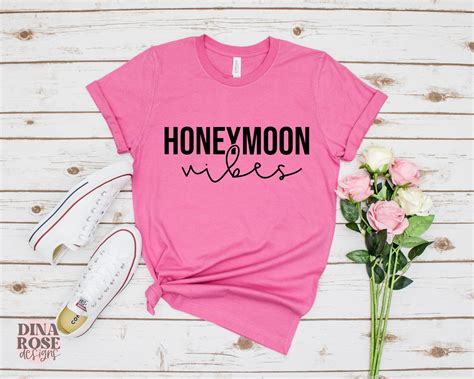 Honeymoon Vibes Svg Honeymoon Svg Just Married Svg Wedding Etsy