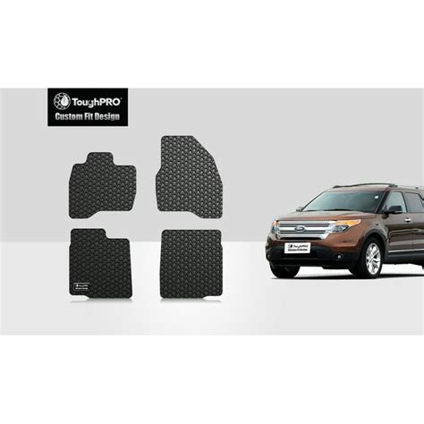 Toughpro 1st And 2nd Row Mats Compatible With Ford Explorer All Weather Heavy Duty Made In