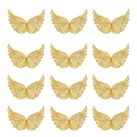 12pcs DIY Angel Wings Cutouts Craft DIY Ornaments Angel Wings Crafts ...