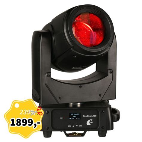 EVOLIGHTS NEO BEAM 100W głowica ruchoma LED oświetlenie estradowe