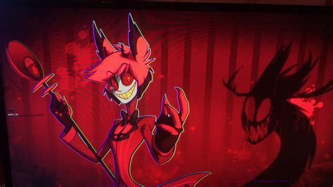 Alastor Hazbin Hotel Laptop Wallpaper