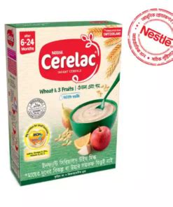 Nestlé Cerelac 1 Wheat Three Fruits Baby Food 6 Months Diapersbd