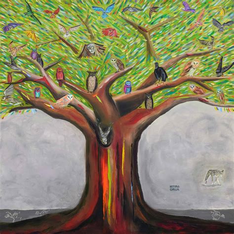 Tree Of Wisdom Arturo García Fine Art