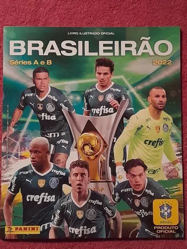 Album De Figurinhas Completo Pra Colar Capa Palmeiras Cb2022 Frete grátis