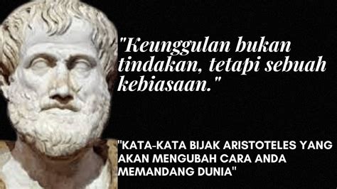 Kata Kata Bijak Aristoteles Yang Akan Mengubah Cara Anda Memandang