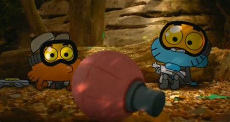 Image Gumballdarwinpaintballpng Adventure Time Super Fans Wiki