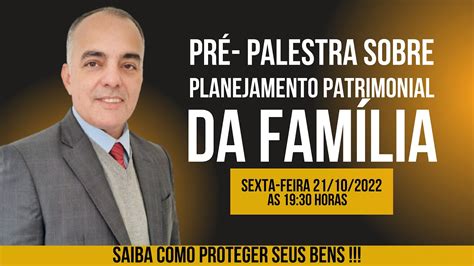 CONVITE PRÉ PALESTRA DE PLANEJAMENTO PATRIMONIAL DA FAMILIA vd 2