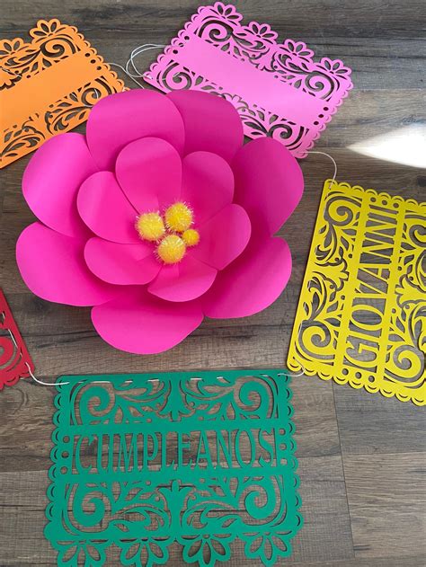 2 Custom Papel Picado Banners. Feliz cumpleaños & shots shots | Etsy