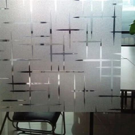 Frosted Glass Film, 5*3 Feet, Thickness: 5-6 Mm at Rs 25/sqft in ...