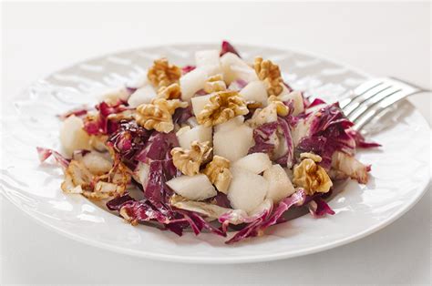 Insalata Di Pere Radicchio E Noci Ilaria Barisi