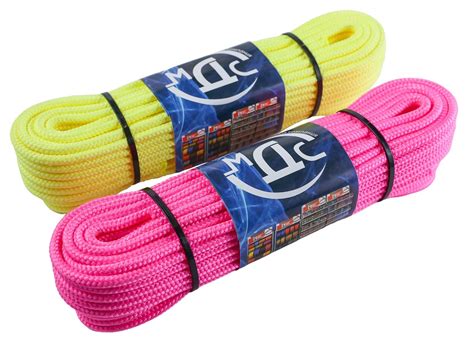 Шнур ПП плетеный неоновый 8мм 16пр 20м с сердечником 431859 купить с ...