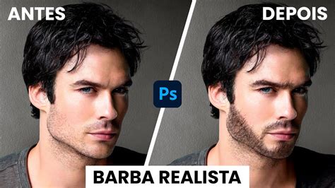 TUTORIAL Como Fazer Barba Realista No Photoshop Photoshop YouTube