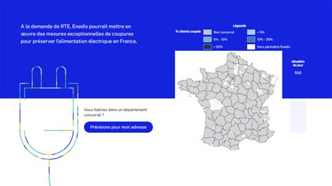 Cette Carte Officielle Montre En Temps R El Les Coupures D Lectricit