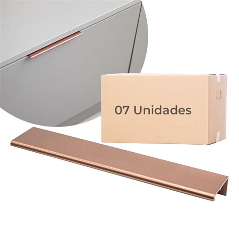 Puxadores Slim De Armario Retro Tito Mm Cromado Bronze Shopee Brasil