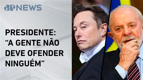 Elon Musk E Lula Reagem Ao Xingamento De Janja Youtube