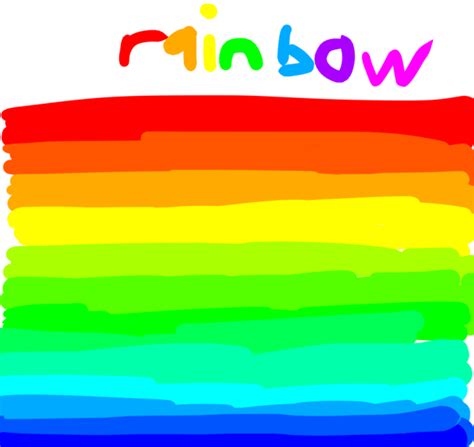 The Rainbow Ibispaint