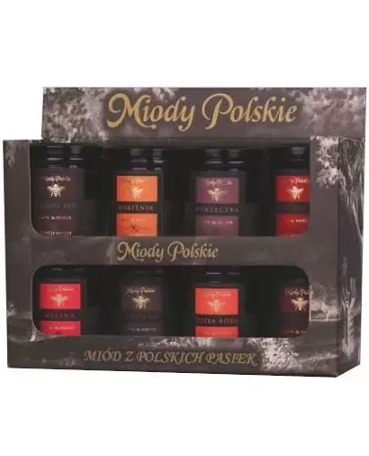 Miody Polskie Sok Miód Miód z Polskich Pasiek 8 x 250 g ZESTAW ᐈ