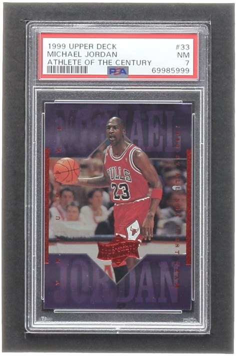 Michael Jordan 1999 Upper Deck Michael Jordan Athlete Of The Century