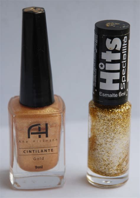 Rubia Olivo Esmalte da semana Ouro nude Ombré Nails