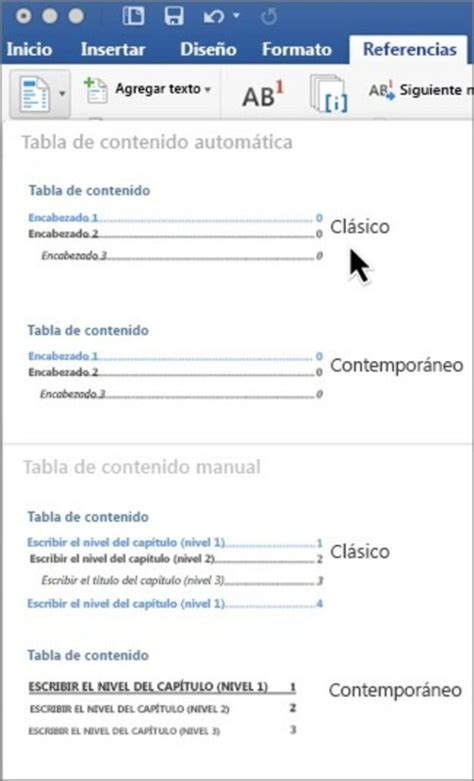 Cómo Crear una Tabla de Contenidos en Microsoft Word Fácil y Rápido en