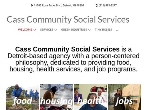 Cass Community Social Services, Inc. - 11850 Woodrow Wilson St ...