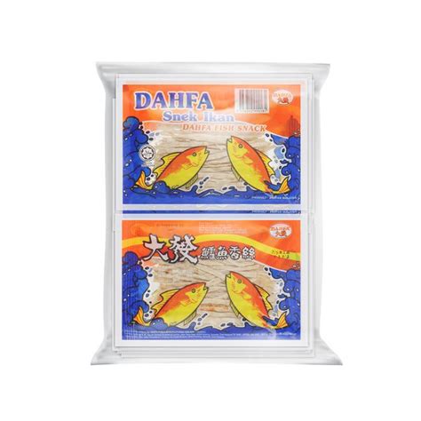 Dahfa Fish Snack Strips Bundle Of 20 X 12g Halal Shopee Singapore