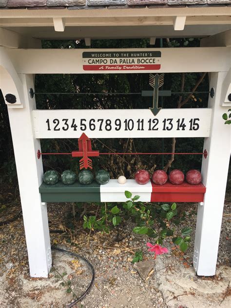 Bocce ball scoreboard – Artofit