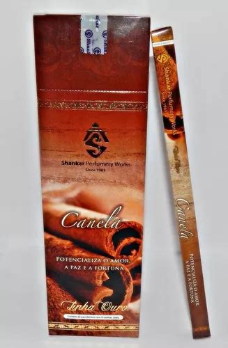 Incenso Shankar Canela Box 25 Caixinhas MercadoLivre