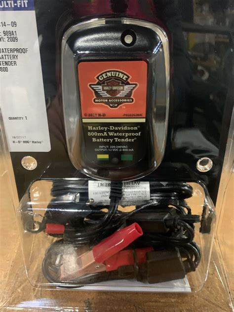 Genuine Harley Oem Waterproof Ma Battery Tender Charger Ebay