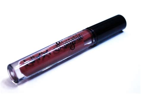 NYX Lip Lingerie Liquid Lipstick Exotic Review Swatches