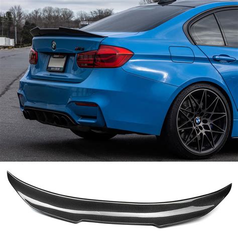 For 2013 2018 Bmw F80 M3 F30 Psm Style Rear Trunk Spoiler Wing