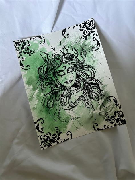 Medusa Art Print – Wildflower Moon Magic