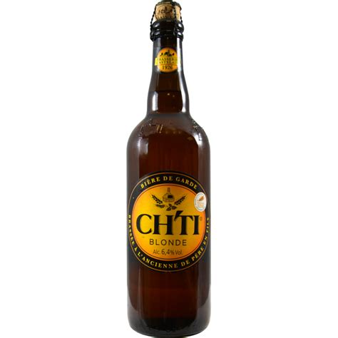 Ch ti Blonde cl Le meilleur de la bière en bouteilles