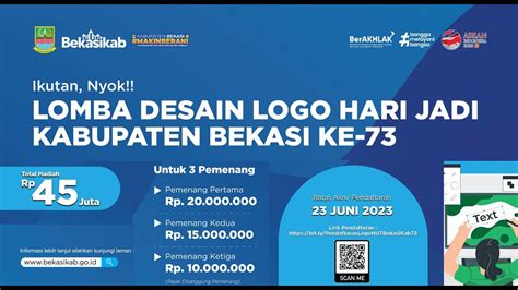 Lomba Desain Logo Hari Jadi Kabupaten Bekasi Ke 73 YouTube