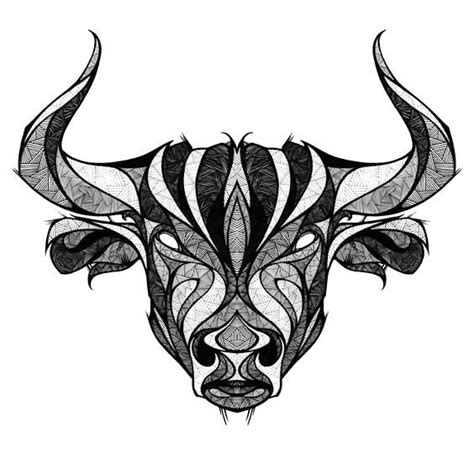 Taurus Bull Drawing At Paintingvalley Explore Collection Of