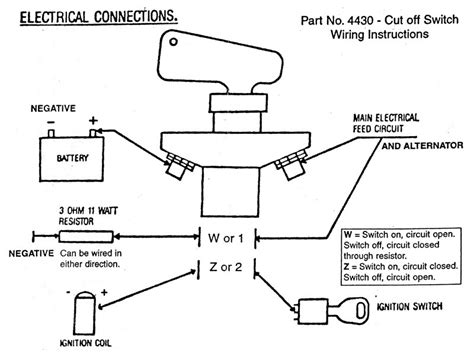 Battery Switch Wiring Diagram Collection