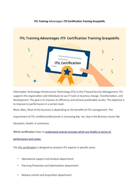 Ppt Itil Process Training Itil Foundation Certification Corporate