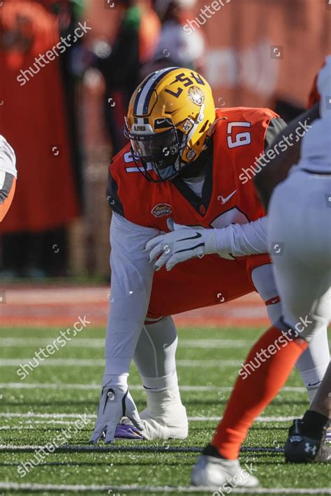 National Team Offensive Lineman Chasen Hines Editorial Stock Photo