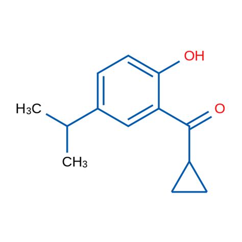 1247602 68 1 2 Cyclopropanecarbonyl 4 Propan 2 Yl Phenol BLD Pharm