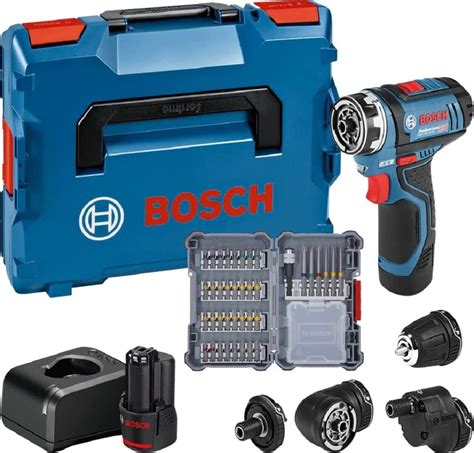 Bosch Professional V System Gsr V Fc Cordless Drill Includes X