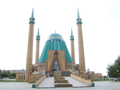 Mosque in Pavlodar, Kazakhstan. - Chailatte Please