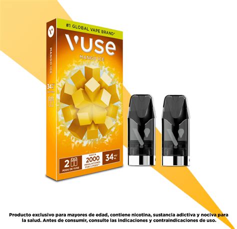 Vuse Co Pods Para Epod Mango Ice 34 Mg