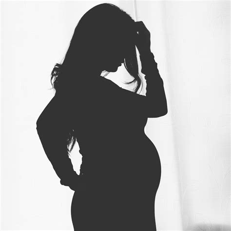 Maternity Silhouette Photo